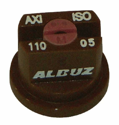 Pièces agricoles - Pièce Pulvérisateur - Buse à jet plat AXI 110° 05 brun céramique Albuz
