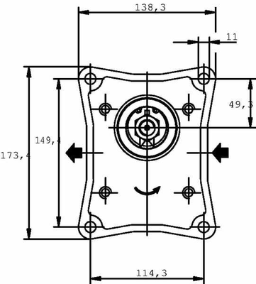 Pièces agricoles - Hydraulique - Pompe hydraulique