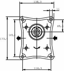 Pièces agricoles - Hydraulique - Pompe hydraulique
