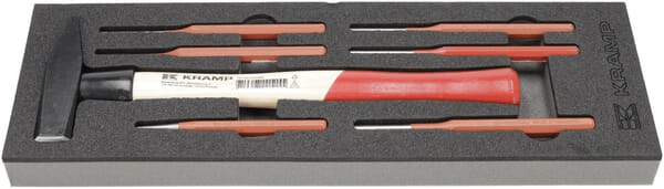 Outils - Outils divers - Ensemble marteau et poinçon 7 pièces