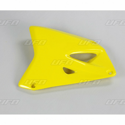 Pièces Quad & Motos - Plastiques - Ouïes de radiateur UFO jaune Suzuki RM85