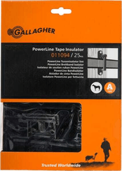 Pièces agricoles - Cloture,Jardin & Sylviculture - 25 Isol. soutien ruban PowerL.