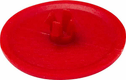 Bouchon clips coloré rouge -
