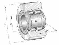 Pièces agricoles - Roulements - Galet de roulement