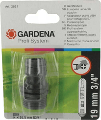 Pièces agricoles - Hydraulique - Adaptateur grand débit 26,5 mm (3/4")