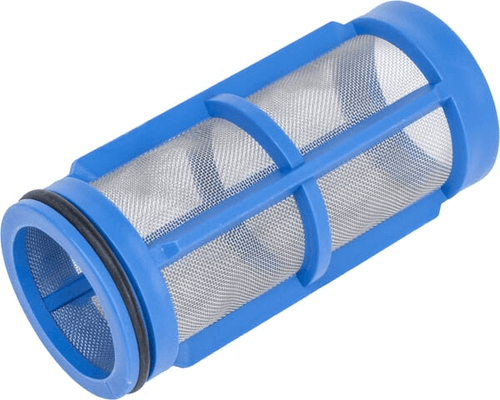 Pièces agricoles - Pièce Pulvérisateur - Cartouche filtrante 50 mesh bleu avec joints toriques