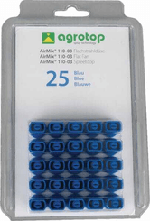 Pièces agricoles - Pièce Pulvérisateur - Buse à injection d'air AM 110° 03 bleu plastique Agrotop