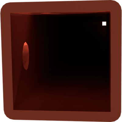 Pièces agricoles - Pièce divers - tube de support 35x35x3x2495 -peint-