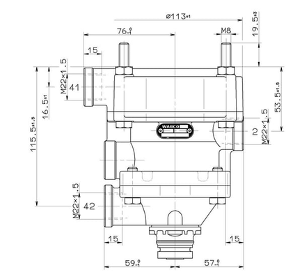 Pièces agricoles - Pièce divers - Commande de remorque