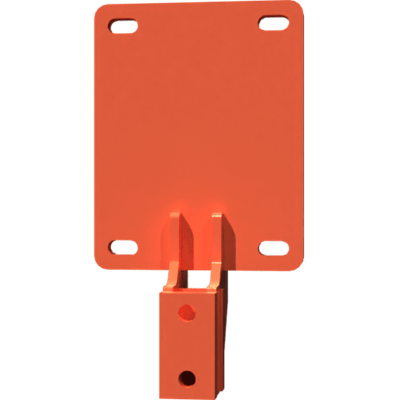 Pièces agricoles - Pièce divers - support soudé -peint-