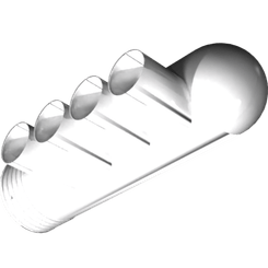 Pièces agricoles - Pièce divers - Distributeur-4x droite f. accélérateur