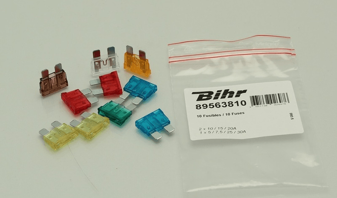 Pièces Quad & Motos - Outillage - Fusibles BIHR 10 pcs