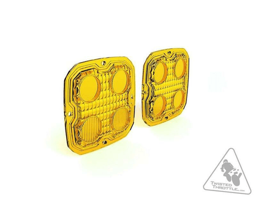 Pièces Quad & Motos - Equipement véhicule - Kit lentilles DENALI TriOptic™ jaune D4