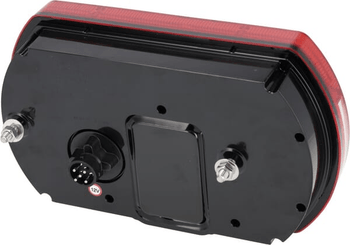 Pièces agricoles - Eclairage - Feu arrière droit multifonction à LED, SMART, 12 V, 236x140x24,3 mm, Baïonnette 5 broches, Kramp