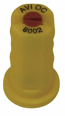 Pièces agricoles - Pièce Pulvérisateur - Buse de bordure à injection d'air AVI OC 80° 02 jaune céramique Albuz ZNT