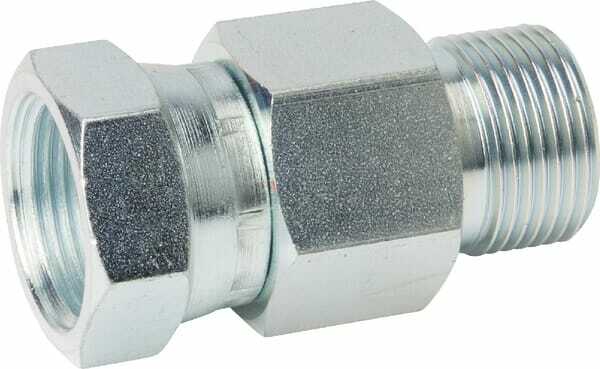 Pièces agricoles - Hydraulique - Adaptateur.M/W 3/4"+raccort 1/4"BSP