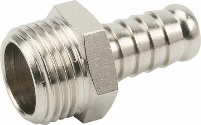 Pièces agricoles - Pièce pneumatique - Embout de tuyau 12 mm x 1/2"