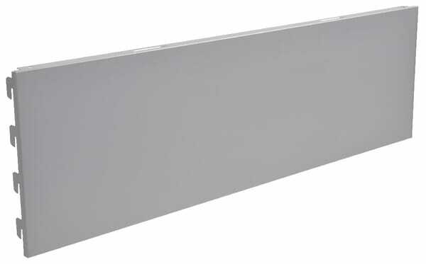 Pièces agricoles - Magasin - Panneau arr. L 20 cm blanc/alu