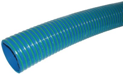 Pièces agricoles - Hydraulique - Tuyau PVC bleu/vert 5" 4m