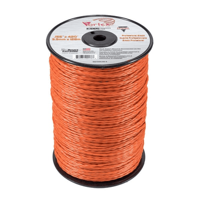 Pièces agricoles - Jardin et forêt pièce adaptable - Fil nylon 3.9mm 128m twist, Vortex Alu