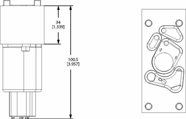 Pièces agricoles - Hydraulique - Aimant PVHC 12 V CC 2 DEU PWM