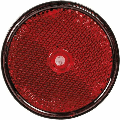 Pièces agricoles - Eclairage - Catadioptre rond rouge Ø60mm