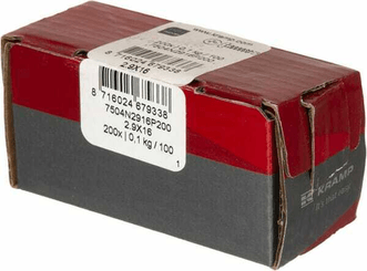 Pièces agricoles - Fasteners - Vis auto-perforante 2.9x16mm PH1, DIN 7504 Kramp