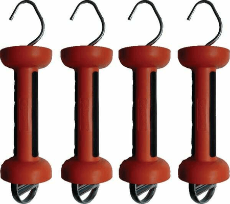 Pièces agricoles - Cloture,Jardin & Sylviculture - Poignée bim. orange ruban (x4)