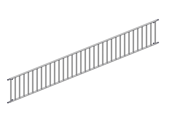 Materiels - Cage de contention - PACK DE 6 SEPARATIONS VEAU H.0.80M DE 5M