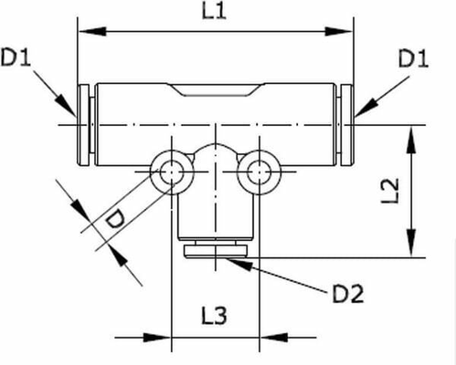 Pièces agricoles - Pièce pneumatique - Raccord vissé