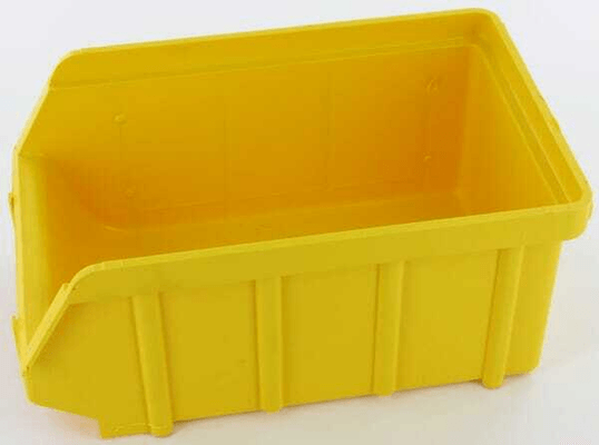 Pièces agricoles - Outils atelier - Bac 54 Jaune 175x105x75mm