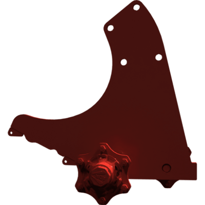 Pièces agricoles - Pièce divers - Cadre de roue gauche soudé -peint-