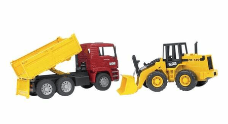 Loisirs - Jouets - Camion avec pelle chargeuse