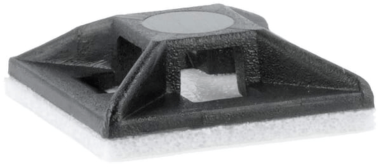 Pièces agricoles - Fasteners - Attache adhésive pour câble 2.5mm 100Pcs