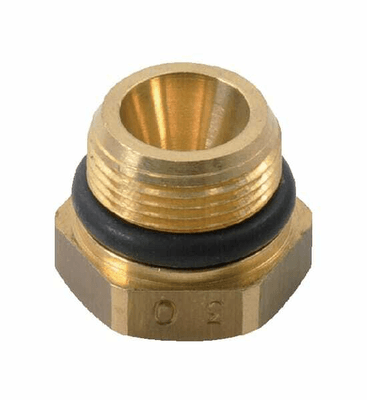 Pièces agricoles - Pièce Pulvérisateur - Buse à jet mirroir 6818 22° 3 dorée laiton Braglia