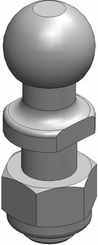 Pièces agricoles - Tracteur pièce adaptable - Boule K50