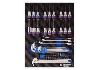 Outils - Outils divers - Module mousse + PP 31 pièces Torx-Mâles-tuyauter