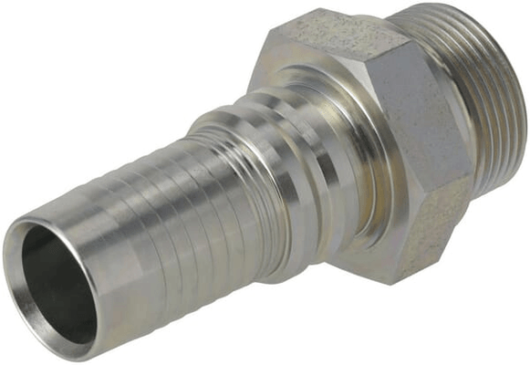 Pièces agricoles - Hydraulique - Raccord à sertir 4SH-DN32-1,1/4" BSP