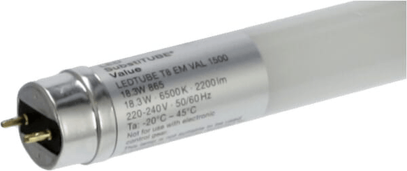 Pièces agricoles - Electricité - Tube LED EM 18.3W 865 G13 1500mm