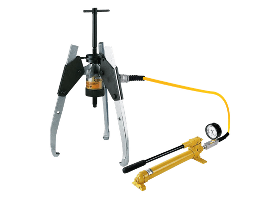 Outils - Outils divers - Extracteur hydraulique 3 g autocentrant- pompe ENERPAC 296-prof 350