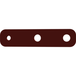 Pièces agricoles - Pièce divers - Fer plat perforé