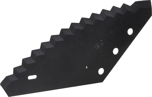 Pièces agricoles - Fenaison & élevage - Lame carbure pour distributrice 528x274x6mm Ø 22mm