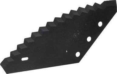 Pièces agricoles - Fenaison & élevage - Lame carbure pour distributrice 528x274x6mm Ø 22mm