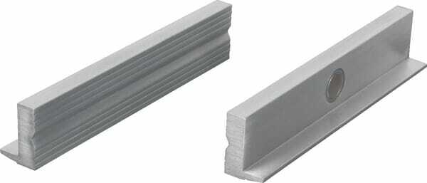 Pièces agricoles - Outils atelier - Mâchoire magn. en alu. 120mm