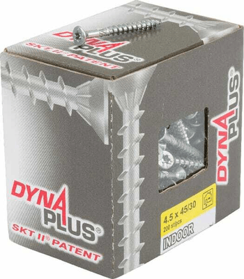 Pièces agricoles - Fasteners - Vis 4.5x45mm TX25 fraisée, acier carbone DYNAPLUS
