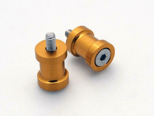 Pièces Quad & Motos - Equipement véhicule - Pions de bras oscillant R&G RACING M6 or