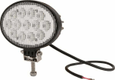 Phare de travail LED rond 36W 3510lm, 10/30V,, 144x69.4x98mm, faisceau large 13 LED Kramp