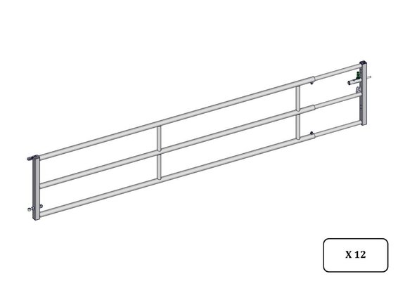 Materiels - Matériel d'élevage - autre - PACK DE 12 PORTE AUTOLOCK EX3 MILKY DE 4/5M EMBOITEE