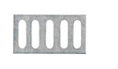 Pièces agricoles - Cloture,Jardin & Sylviculture - RACCORD PLAT  INOX  ruban 12,5 - 20 mm Coque  5 p.