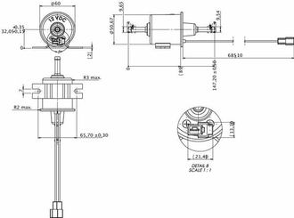 Pièces agricoles - Tracteur pièce adaptable - Pompe d'alimentation en carburant